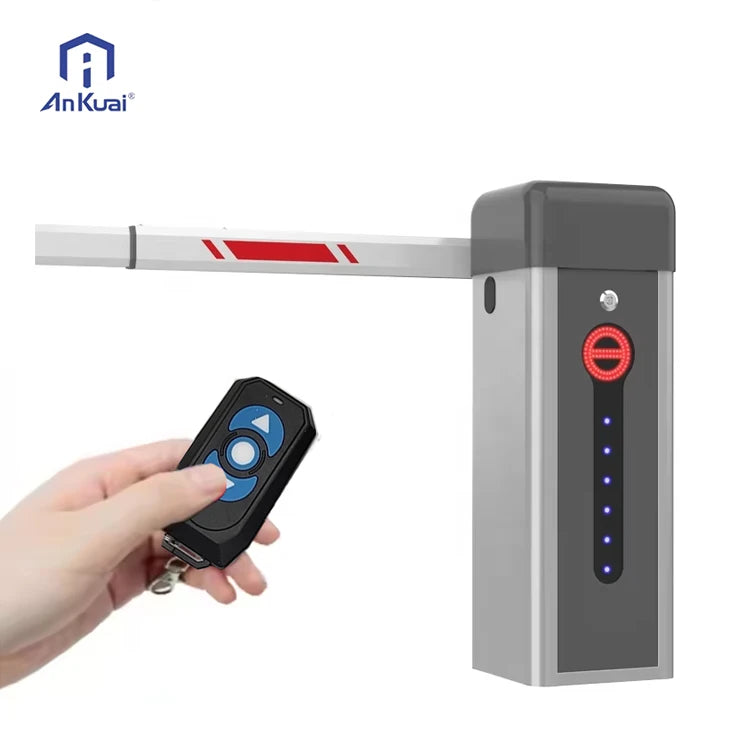 Heavy Duty Traffic Barrier Gate Car Toll Access Control Automatic Articulated DC Parking Device with Long Range Rfid Reader