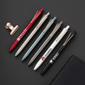 2025 new style High-quality Black Ink Business Pen Custom Logo Signature Pen Plastic Gel Pen