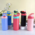 Powder Coated Tumbler 12OZ  Double Wall Stainless Steel Insulated Modern  Kid Water Tumbler 25pcs/ctn