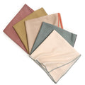 2024 Autumn Winter Women's Wool Square Scarf Solid Color 100x100cm European American Style New Wholesale