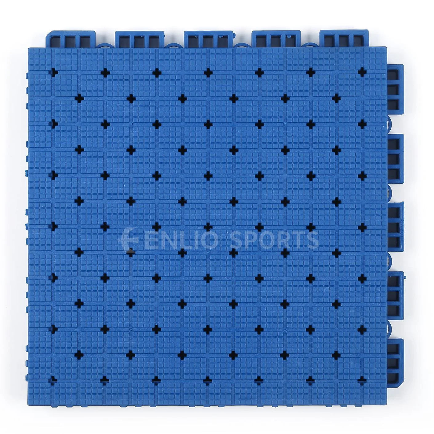 Enlio TPE Suspended Floor Interlocking Basketball Court Flooring Modern Design Graphic Design FIBA Approved 98% Ball Bounce for