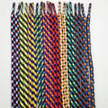 YH Four-Flower Hand-Woven Waist Rope 5mm Wide Colorful Cotton Polyester Drawstring Shoelaces Replacement