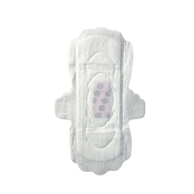 Custom Good Organic Cotton Biodegradable Super Soft Care Female Hygiene Sanitary Pads Napkins