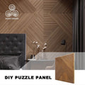 MUMU 3D Fluted High Durability Interior Luxury Facade Decoration Door Ceiling Natural Wood Wall Panels