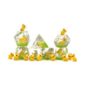 Best Price Dungeons and Dragons Accessories Resin Polyhedral Custom Yellow Bee Dice Kit