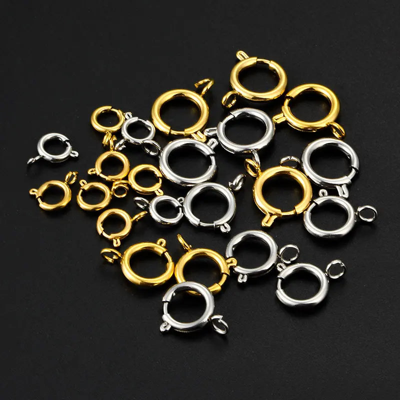 New Stainless Steel Slingshot Vacuum Furnace Internal Plating Gold Necklace Accessories DIY Ornaments Tagor Jewelry Matching