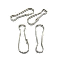 Factory Price Metal Spring Snap Hook 40.5mm Iron Lanyard Zipper Pull and ID Card Snap Clip Hooks
