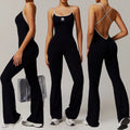 Custom Sportswear One Piece Yoga Bodysuit Fitness Clothing Sports Jumpsuit Gym Clothing Workout Set Active Wear Women Outfits