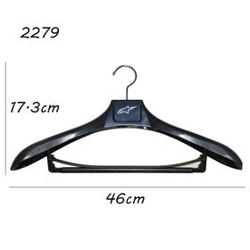 Modern Style Large Customizable Plastic Hanger with Load Capacity Hanger for Hanging Motorcycle Clothes