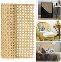 Wholesale Rattan Cane Webbing Eco-Friendly Square Natural Woven Wicker Mesh Weave Rolo De Rattan Roll