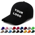 Custom Embroidery Business Sporty 6-Panel Breathable Waterproof Canvas Fitted Unisex Baseball Sports Cap