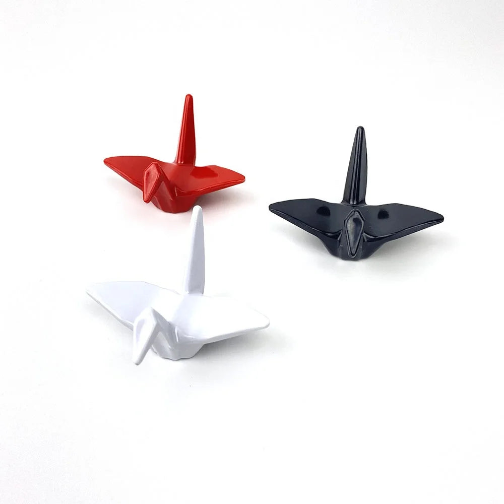 2023 New High Grade Small Ornaments and Exquisite Melamine Crane Chopstick Holders Chopstick Rests
