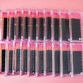 Vendor's Individual J Curl Mink Eyelash Extension 0.02 Matte Volume Silk Lash Mixed 5mm 25mm Korean PBT Fiber CC Curl Package