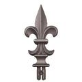 15cm Ornamental Aluminum Fence Spear for Balconies Driveway Gates & Outdoor Use with 3D Design Rot Proof & Waterproof