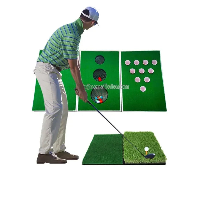Factory Sales Golf Pong Cornhole Set Exciting Golf Chipping Game Pong Chip Shot Game for Tailgate Beach Backyard Man Cave Gift