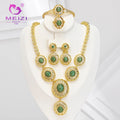 MEIZI Jewelry Luxury Jewelry Sets for Women Ladies Exquisite Banquet Dating Wedding Fashion Jewelry Necklaces