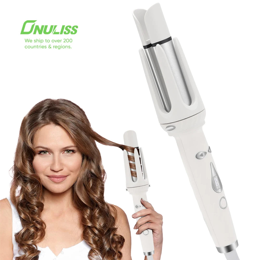 Hot Sale Professional Ceramic 3 in 1 Rotating Hair Curler Portable Electric Automatic Rotating Hair Styling Fast Curling Iron