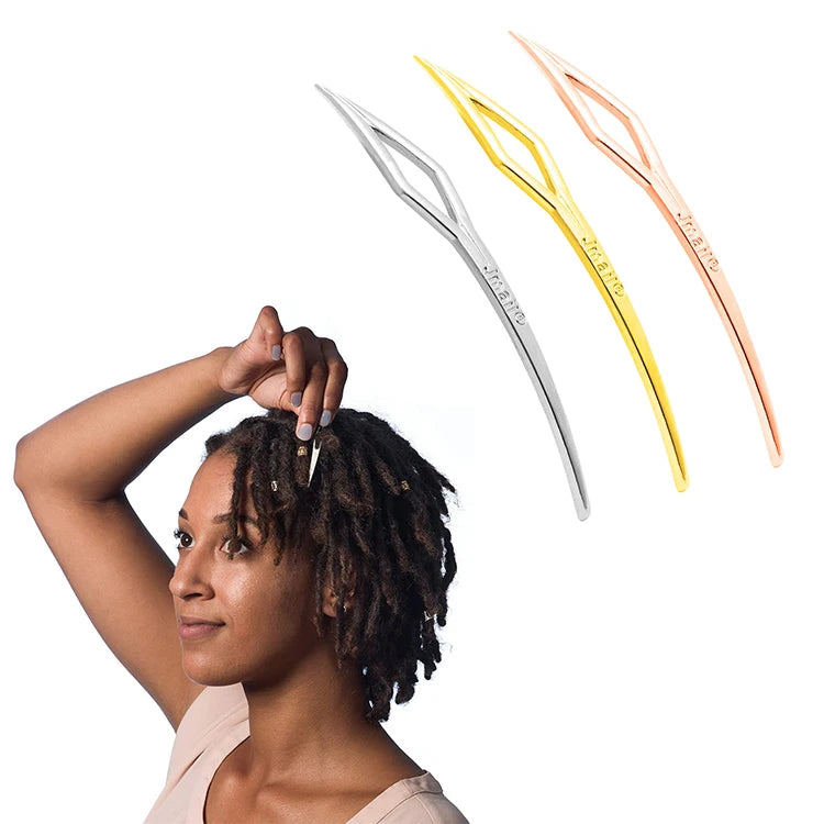 Dreadlock Tools Crochet Hook Set Knitting Needle for Braiding Hair Styling Tools