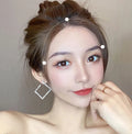 ML Human Hairpiece M-type Forehead Hairline Invisible  Women Hair Topper Frontal Piece Hair Patch