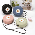 New Diy Handmade Bag Cute Girl Shoulder Bag Homemade Gift Handmade Material Small Daisy Bag