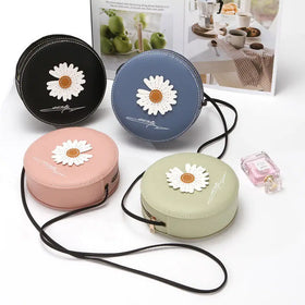 New Diy Handmade Bag Cute Girl Shoulder Bag Homemade Gift Handmade Material Small Daisy Bag