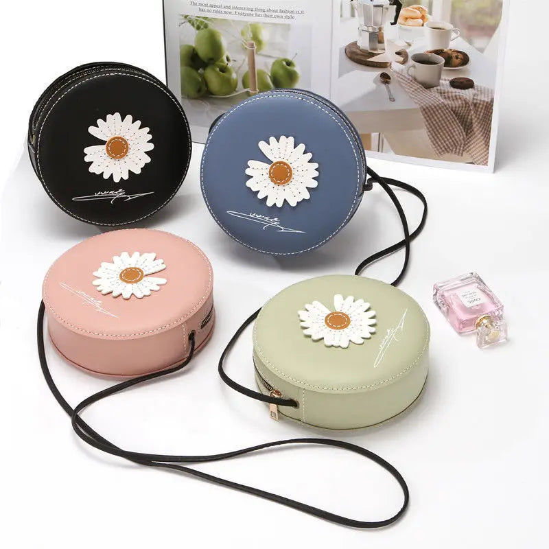 New Diy Handmade Bag Cute Girl Shoulder Bag Homemade Gift Handmade Material Small Daisy Bag