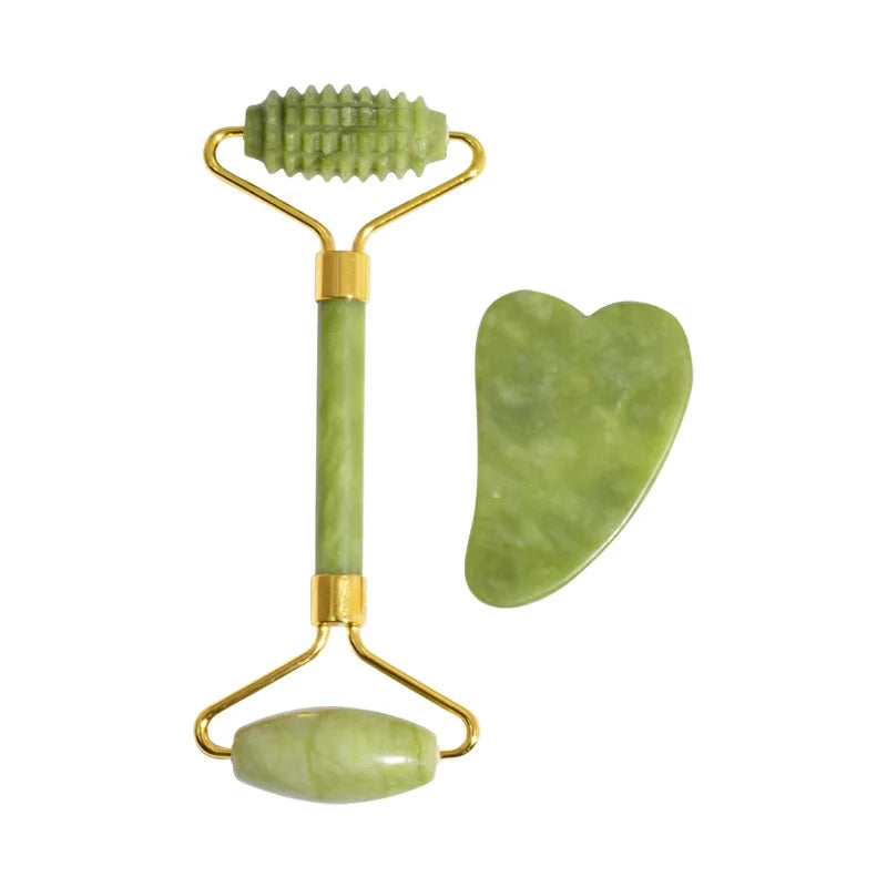 2026 Jade Roller Set Jade Facial Roller Set Gua Sha