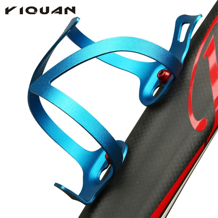 Aluminum Alloy Bottle Cage Stylish Durable Bicycle Bottle Cage One-Piece Water Cup Holder
