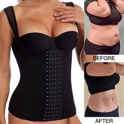 Large Size Women's Breathable Abdominal Compression Vest Waist Shapewear for Postpartum Bodice Slim Control Panties