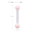 Child Safety Cabinet Corner Locks Children's Safety Lock for Drawers and Fridge No Drilling or Tools Required