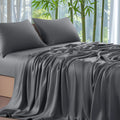 Eco-Friendly Accept Custom Any Room House Luxury Hotel Sheets Pure Bamboo Sheets Set 4pc