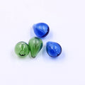 Handmade Colorful Blown Borosilicate Glass Jewelry Teardrop Beads