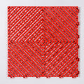 New Fashion Pp Interlocking Plastic Flooring Anti Slip Interlocking Drainage Garage Floor Tiles Plastic Floor Mat
