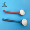 2025 Kitchen Cleaning Brush with Long Handle and Long Bristles for Pot and Bowl Cleaning Made of PP Material