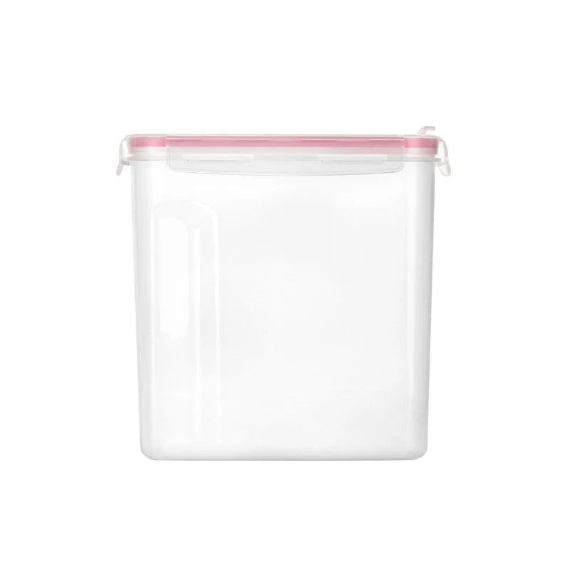 Factory Wholesale 4L Large Cereal Containers Storage Foldable Plastic Container Storage Box