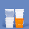 Wholesale New Style Eco Friendly Thickened Empty Plastic Square Bucket Multipurpose for Food Storage square Buckets With Lid