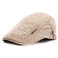 New Men's Hat Berets Cap Golf Driving Sun Flat Cap Fashion Cotton Berets Caps for Men Casual Peaked Hat Visors Casquette Hat