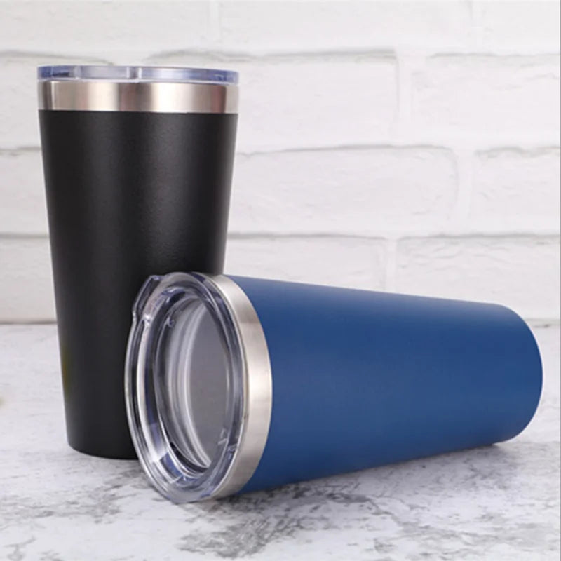 2025 Top Selling Double Wall Stainless Steel Tumbler Customized Logo and Name Modern Design with Lid MegaBDM