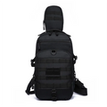 Waterproof Concealed Tactical Crossbody Sling Chest Shoulder Bag for Men Outdoor Sports Travel Messenger Bag