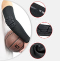 Sports Compression Arm Upgrade Protection Honeycomb Crashproof Arm Elbow Pads