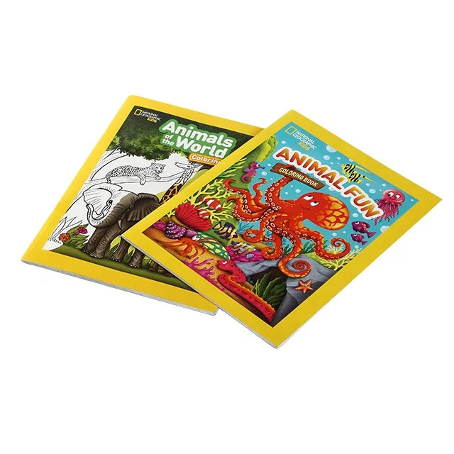 Painting Coloring Books Adults A4 Custom Color Book Printing