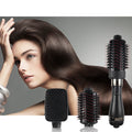 Hot Air Brush Volumizer & Styler & Dry 3 in 1 1200 Watt Salon Lightweight Negative Ion Ceramic Oval Design Blow Dryers