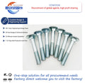 Cheese Bolts Carriage Bolt High Quality & Low Price China Customization Bolt Nut Manufacturer High Strength Galvanized