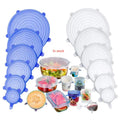 Wholesale OEM Quick Dispatch Reusable BPA Free Food Fresh Covers Silicone Stretch Lids