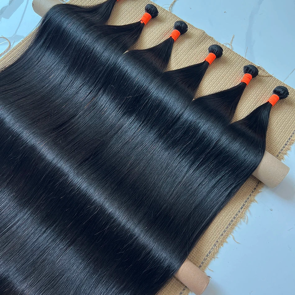 Yiwigs Factory Price Virgin 100 Human Extensions Vendor Natural Black Brazilian Straight Deep Body Wave Kinky Curly Hair Bundles