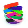 Laser Printing Available Multi Colors Fashion Rubber Stretchy Silicone Wrist Band Basketball Bracelet