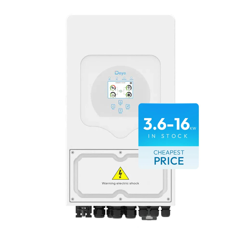 China Supplier deye 3kw 3.6kw Hybrid Inverter Sun-3.6kw-sg03lp1-eu deye Germany Warehouse Solar Energy System deye Distributor