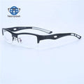 Teenyoun Luxury Business Optical Eyewear Frames Myopia Spectacle Tr90 Glasses Frame Eyeglasses Half Glass for Men