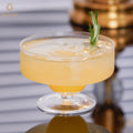10 oz Short Stem Margarita Cocktail Glasses Hand-Blown Crystal Glass Dessert Cup Ice Cream Bowl Juice Beverage Goblets