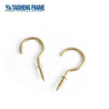 TS-K298 Golden Cup Hooks 24*46mm Key and Jewelry Screw-On Hooks-24*46mm